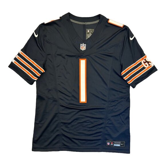 Nike Chicago Bears Football Jersey NFL Fields #1 Mens Size M - Medium - NWT $175 - Picture 1 of 16